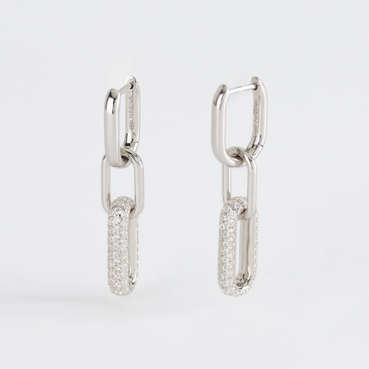 MABINA - Orecchini Maglie Ovali