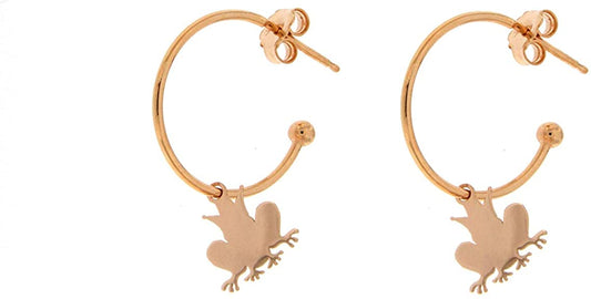 RUE DES MILLE - Frog Circle Earrings