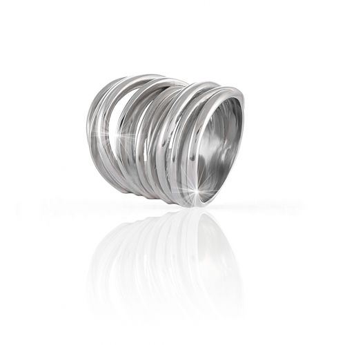 UNOAERRE - Silver Vortex Ring