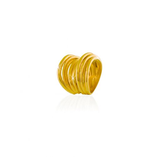 UNOAERRE - Golden Vortex Ring
