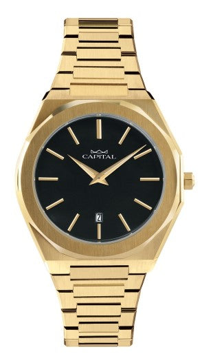 CAPITAL - Golden Toujours Steel Watch