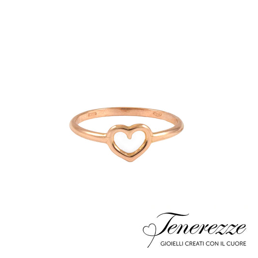 Tenerezze - Anello Cuore in Oro