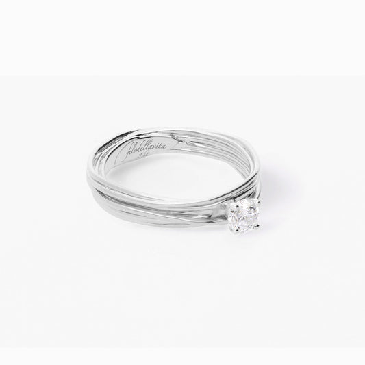 RUBINIA GIOIELLI - Anello Filodellavita Solitario