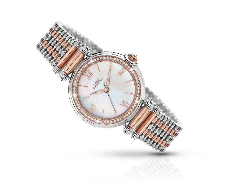 CAPITAL - Two-tone Rose watch