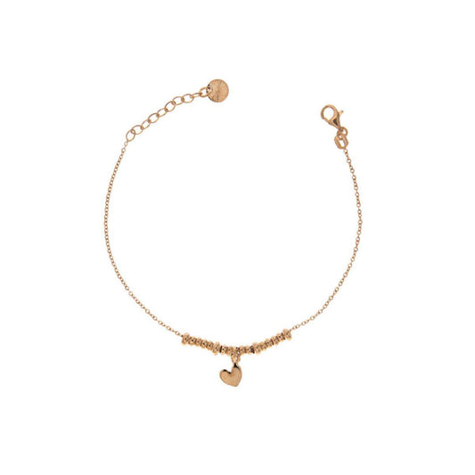 RUE DES MILLE - Bracciale micro anelli Cuore