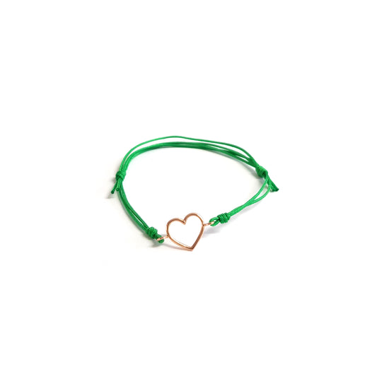 Tenerezze - Bracciale Cuore Green