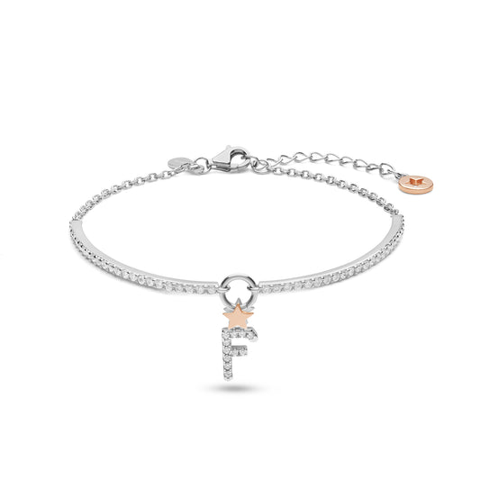 COMETE - Bracciale Iniziale F