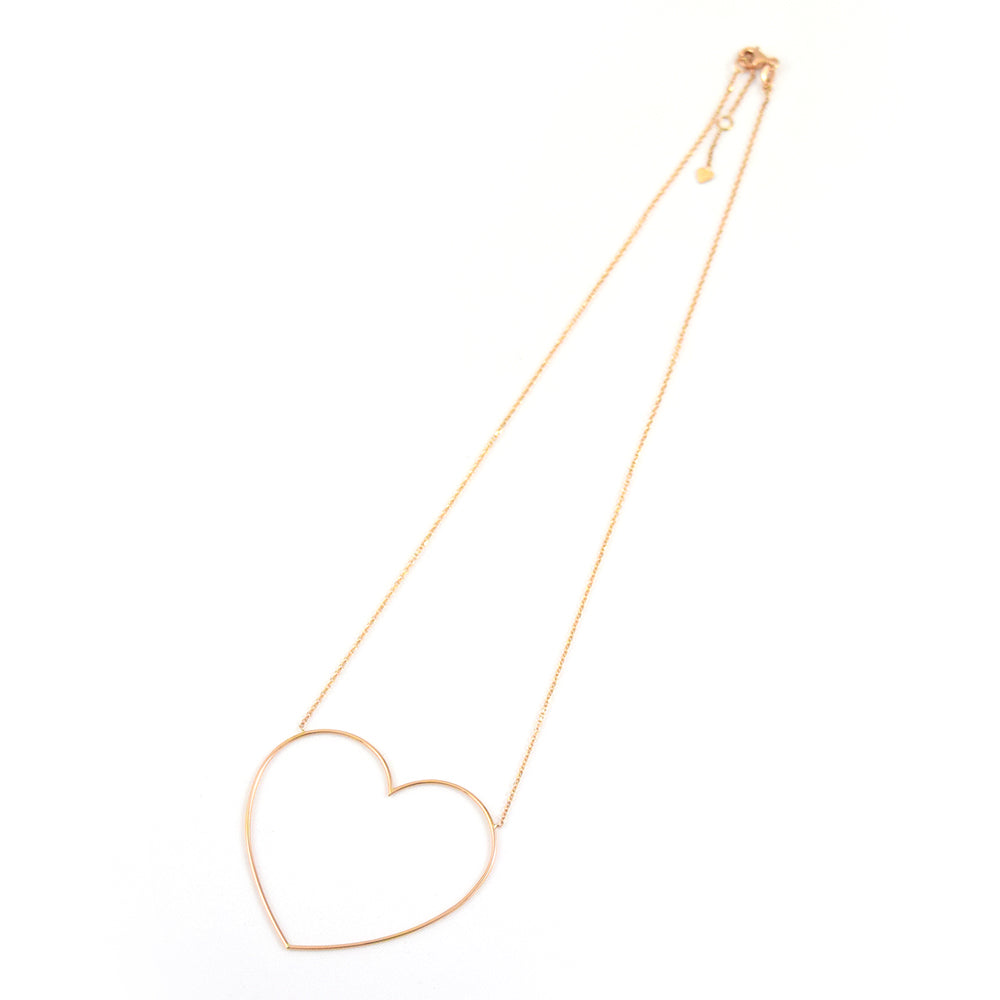 Tenderness - Gold Heart Necklace