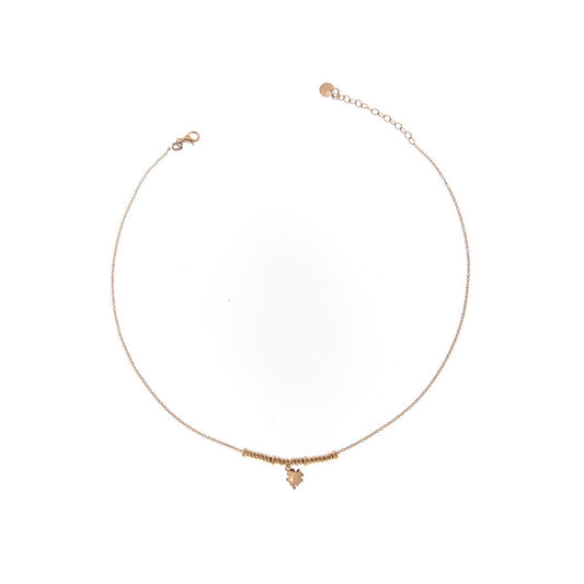 RUE DES MILLE - Collana micro anelli Quadrifoglio
