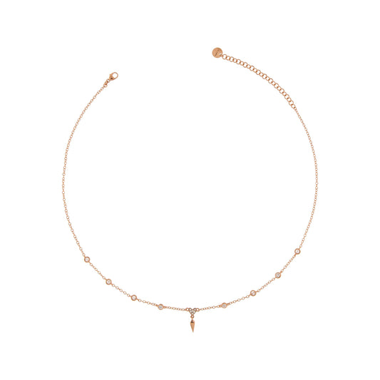 RUE DES MILLE - Spear Heart Necklace