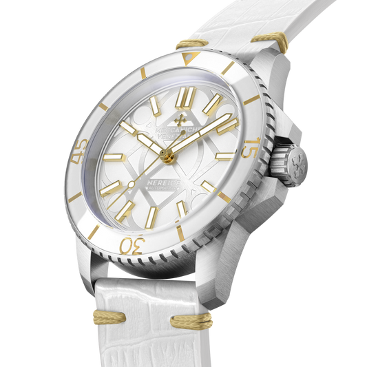 Meccaniche Veneziane - NEREIDE Ø42MM - Nereide Quadrilobato Edizione Limitata Avorio