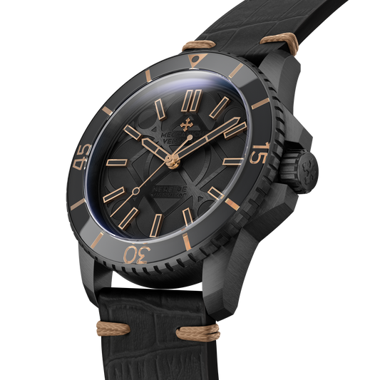 Meccaniche Veneziane - NEREIDE Ø42MM - Nereide Quadrilobato Edizione Limitata Oro Rosa