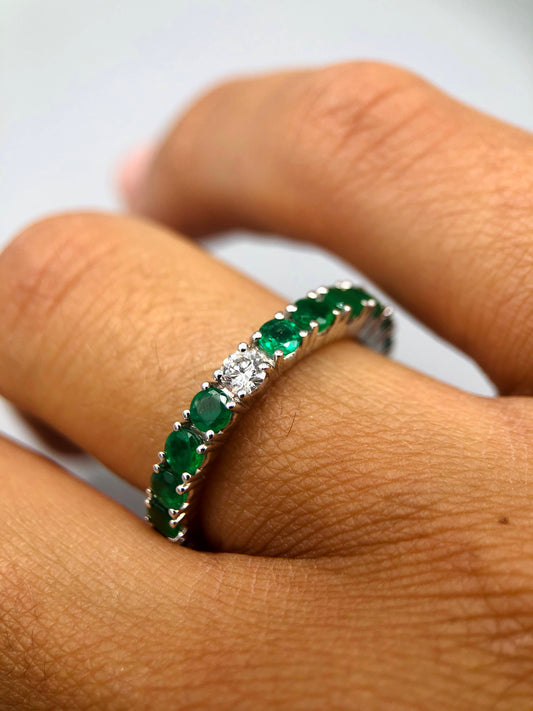 OneGioielli - Eternity Diamanti e Smeraldi