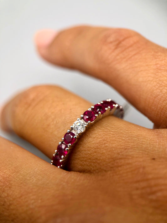 OneGioielli - Eternity Diamanti e Rubini