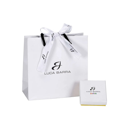 LUCA BARRA - Orecchini in acciaio con cuori