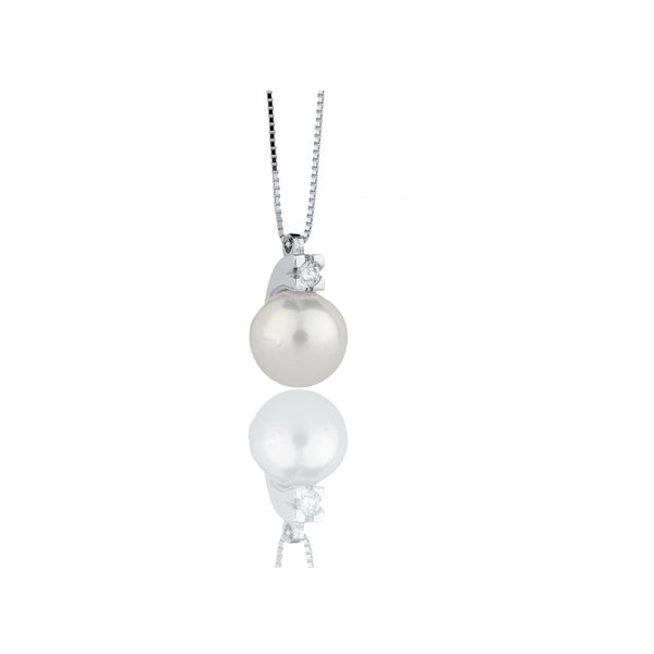 COSCIA - Pearl and Diamond Necklace