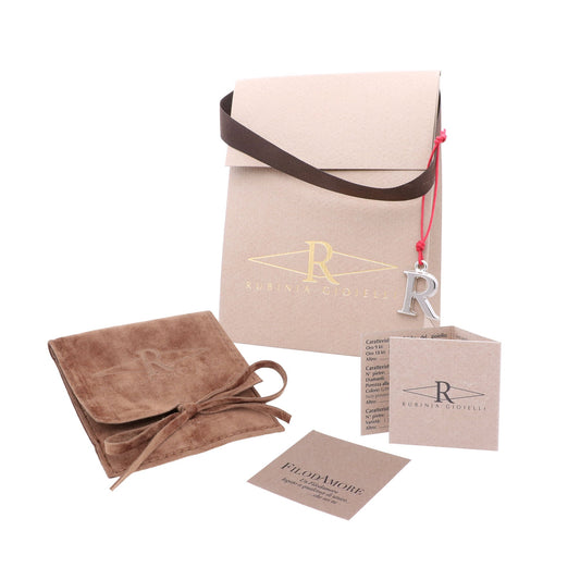 RUBINIA GIOIELLI - Anello Mignolo Quadrato