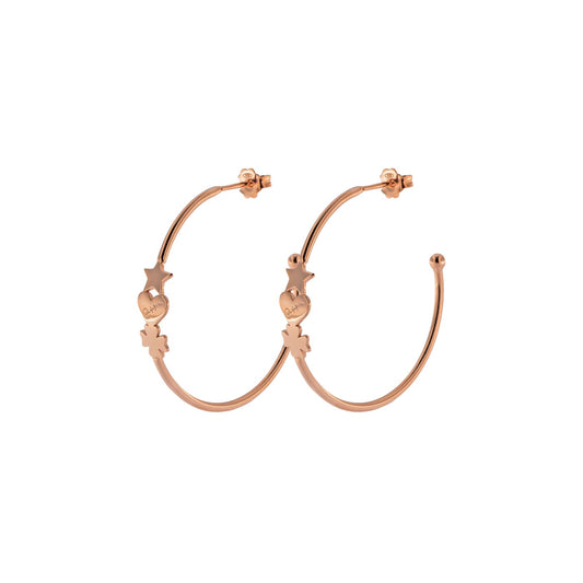 RUE DES MILLE - Heart-Four-Leaf Clover-Star Earrings