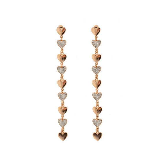 RUE DES MILLE - Earrings Subjects Alternating Hearts