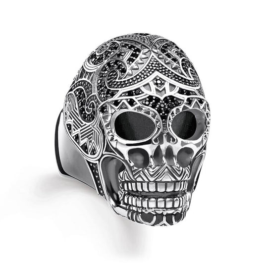 Thomas Sabo - Anello Teschio Maori