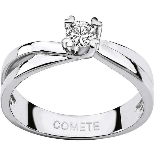 COMETE - Anello Solitario con Diamante