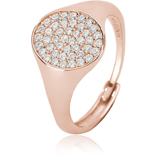 MABINA - Rose Heart Ring