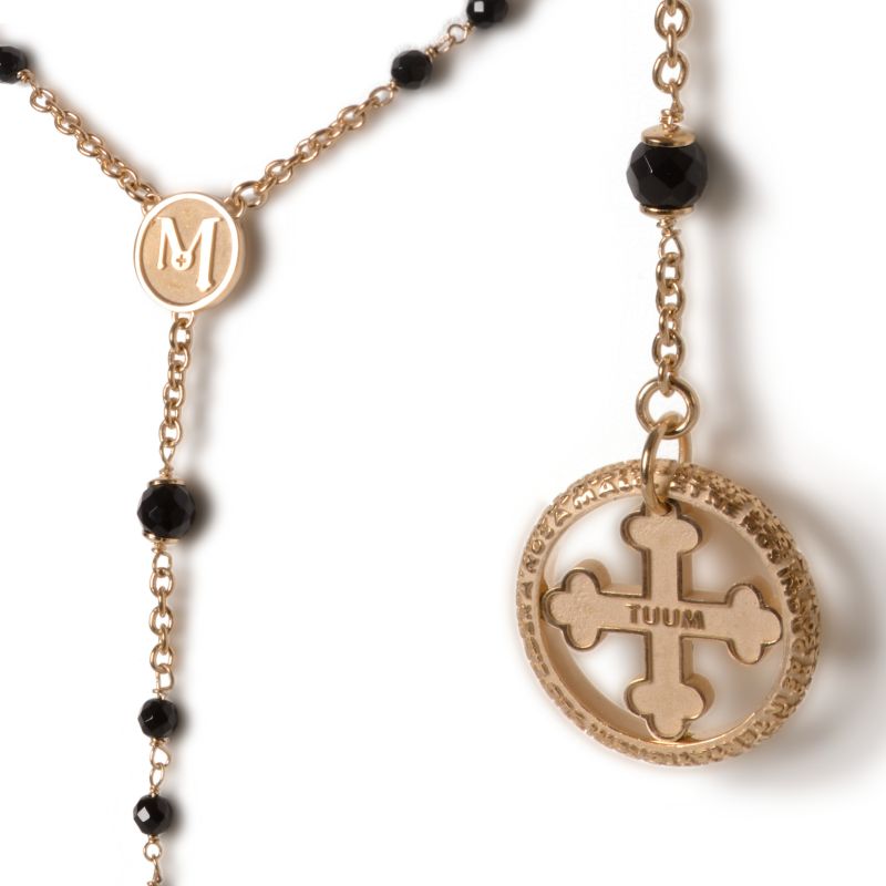 TUUM - Onyx Rosary Necklace