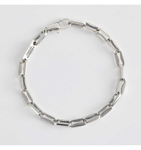 MABINA UOMO - Bracciale a Maglia Ovale