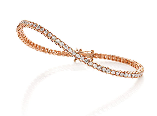 CRIERI - Rose Diamonds Tennis Bracelet
