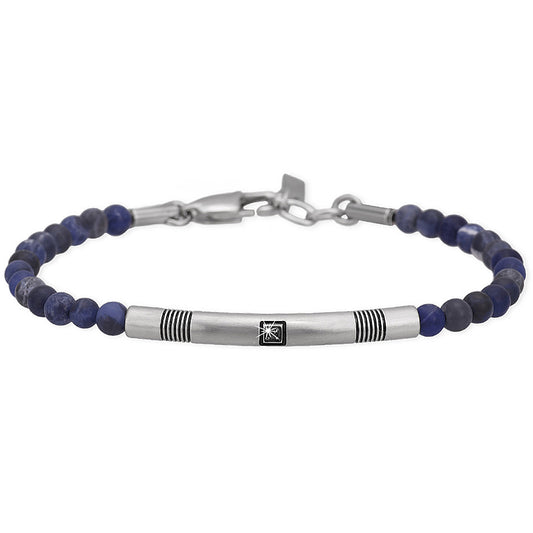 2JEWELS - Steel and Sodalite Bracelet