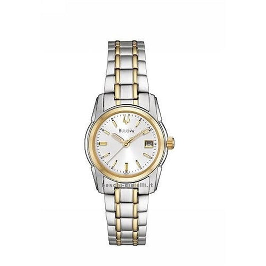 Bulova - Orologio Bicolore Dorato Donna