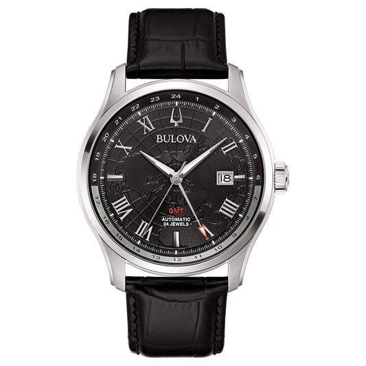 BULOVA - Orologio Wilton GMT Nero