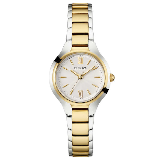 Bulova - Classic Two-Tone Gold Woman Watch