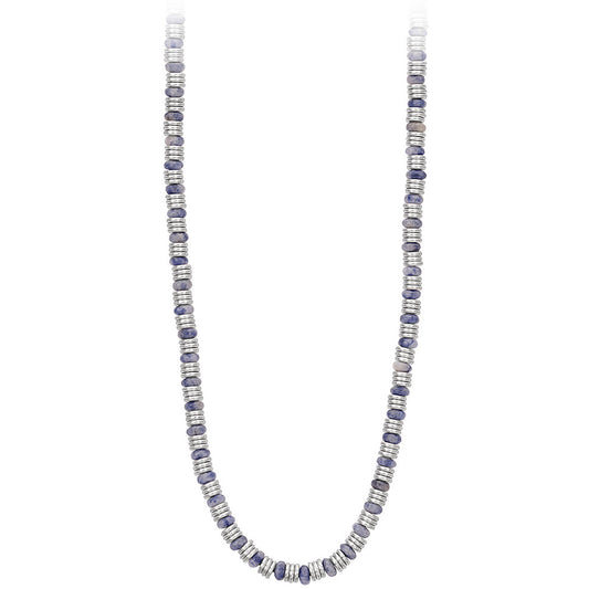 2JEWELS - Steel and Sodalite Necklace