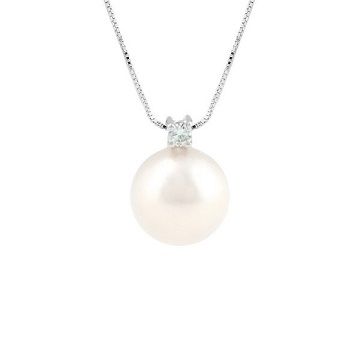 BLISS - Necklace with Pearl and Diamond