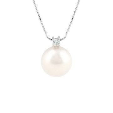 BLISS - Necklace with Pearl and Diamond