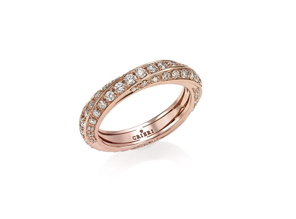 CRIERI - Anello in Oro e Diamanti Futura