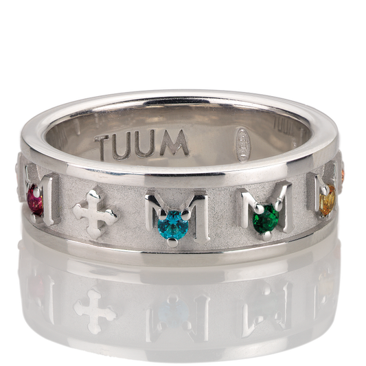 TUUM - Decem Ring with Colored Topazes