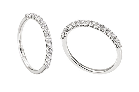 RECARLO - Anello Riviera con Diamanti