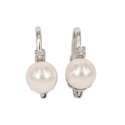 RECARLO - Orecchini con Perle e Diamanti