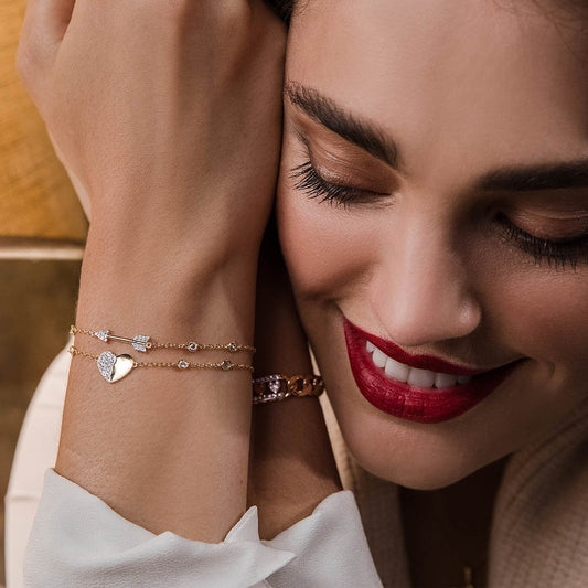 RUE DES MILLE - Bracciale Cuore