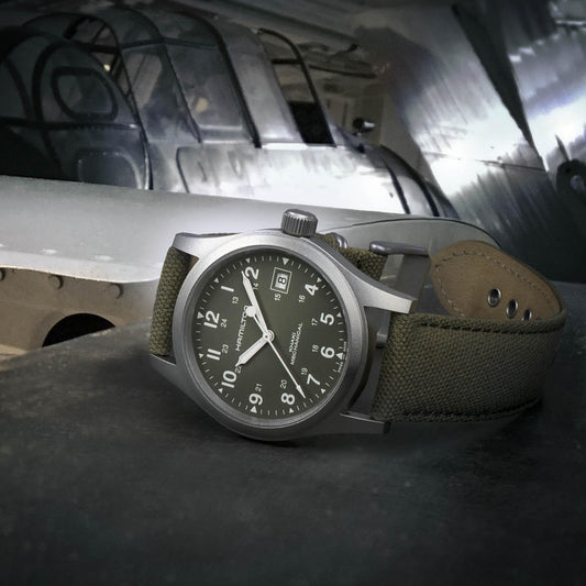 HAMILTON - Khaki Field Mechanical