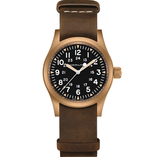 HAMILTON - Khaki Field Mechanical Bronze watch