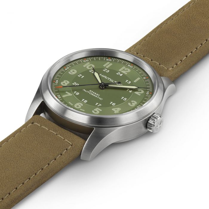 HAMILTON - KHAKI FIELD TITANIUM AUTO