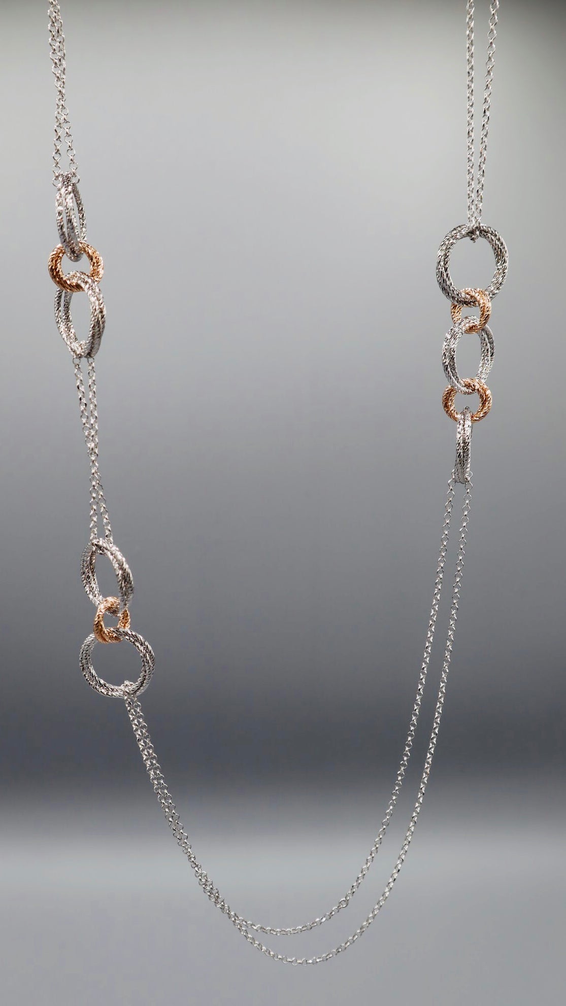Fraboso - Silver and Rosé Necklace