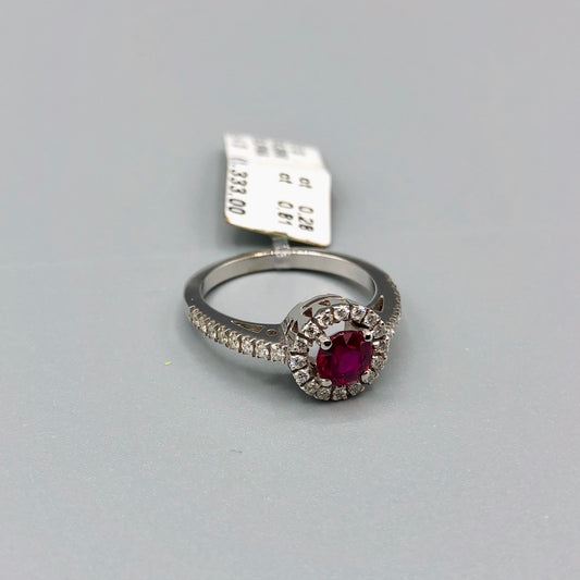 Valenza Jewels - Ruby and Diamond Ring