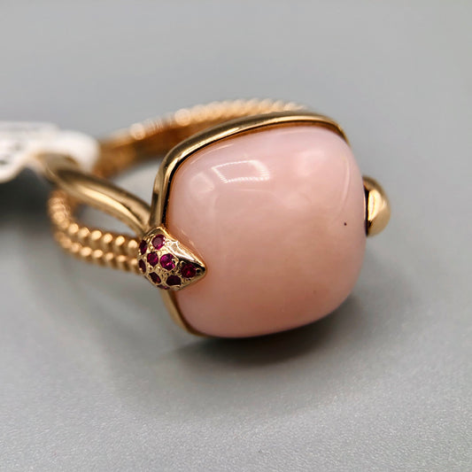 OneGioielli - Anello Ducale - Opale e Rubini