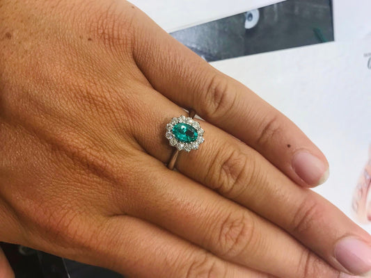 Valenza Jewels - Zambia Emerald Ring