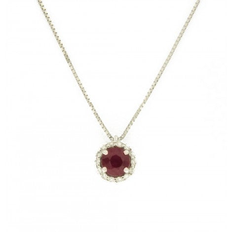 RECARLO - Necklace With Ruby