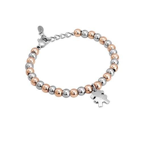 2JEWELS WOMAN - Bicolor Little Balls Bracelet